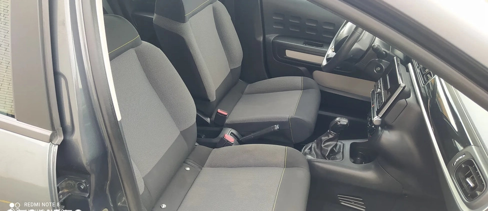 Citroen C3 cena 25999 przebieg: 111738, rok produkcji 2016 z Chodzież małe 529